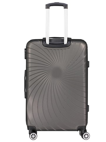 Geographical Norway 3tlg. Hardcase-Trolleyset "Sunlight" in Grau