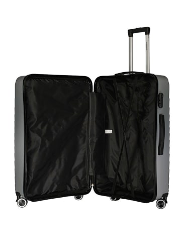 Geographical Norway 3tlg. Hardcase-Trolleyset "Sunlighteo" in Silber