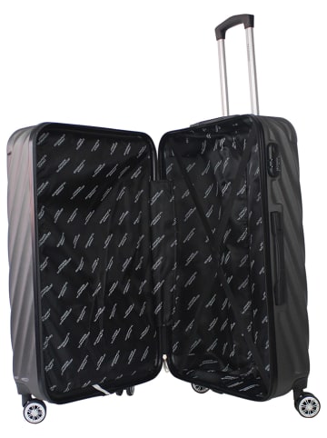 Geographical Norway 3tlg. Hardcase-Trolleyset "Swap" in Anthrazit