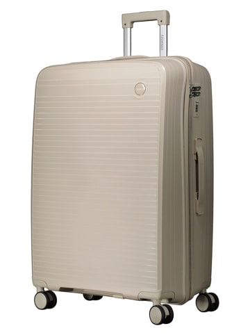 Geographical Norway 4-delige hardcase-trolleyset "Solvable" beige