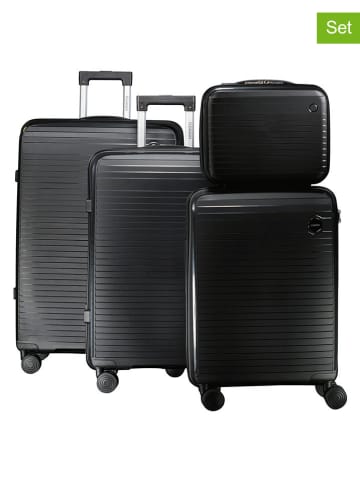 Geographical Norway 4-częściowy zestaw "Solvable" w kolorze czarnym