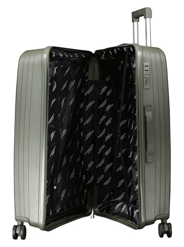 Geographical Norway 4tlg. Hardcase-Trolleyset "Solvable" in Khaki