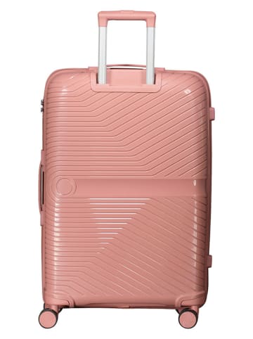 Geographical Norway Hardcase-trolley "Sarovel" lichtroze - (B)34 x (H)53 x (D)21 cm