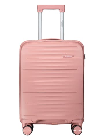 Geographical Norway Hardcase-trolley "Sillo" lichtroze - (B)34 x (H)53 x (D)21 cm