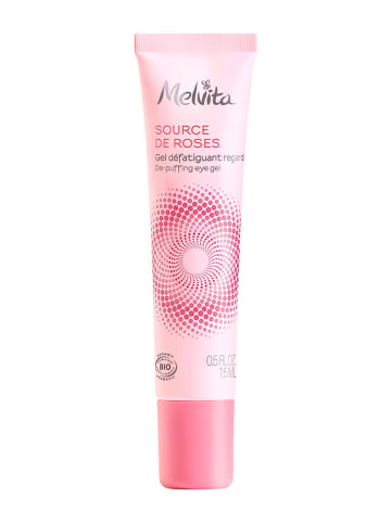 Melvita Augengel "Source De Roses", 15 ml