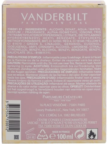 Gloria Vanderbilt Vanderbilt - EdT, 100 ml