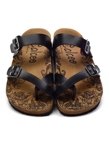 Calceo Teenslippers zwart