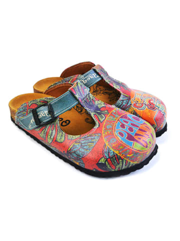 Calceo Clogs meerkleurig