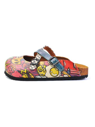 Calceo Clogs meerkleurig