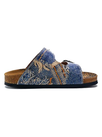 Calceo Slippers donkerblauw