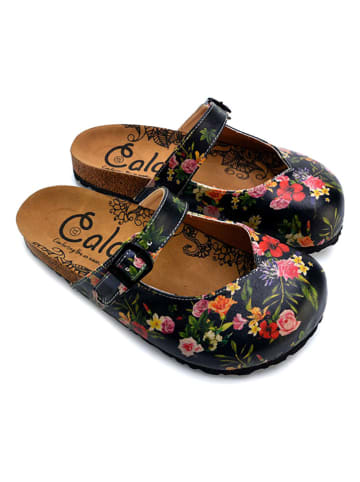 Calceo Clogs zwart/meerkleurig