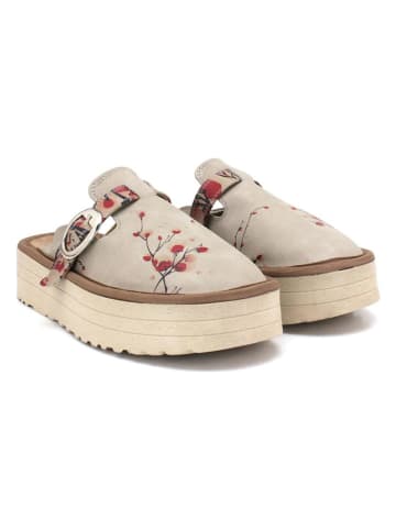 Calceo Clogs in Beige