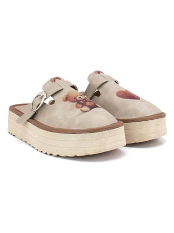 Calceo Clogs beige
