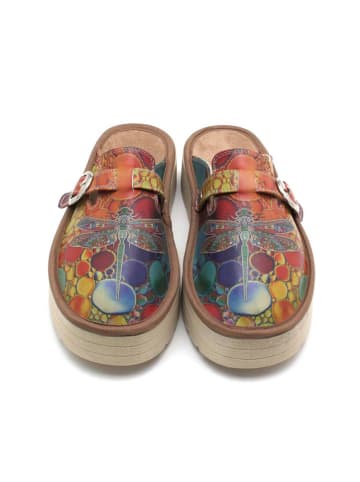 Calceo Clogs meerkleurig