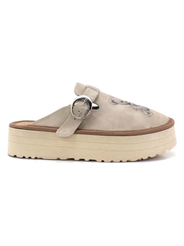 Calceo Clogs in Beige