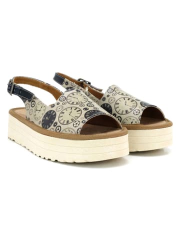 Calceo Haksandalen beige