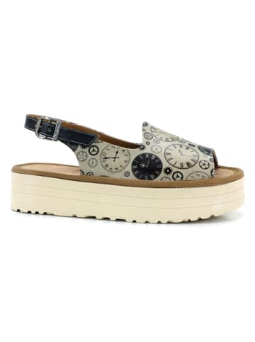 Calceo Haksandalen beige