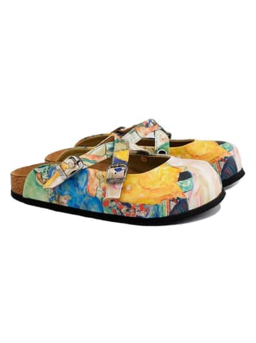 Calceo Clogs meerkleurig