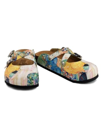 Calceo Clogs meerkleurig