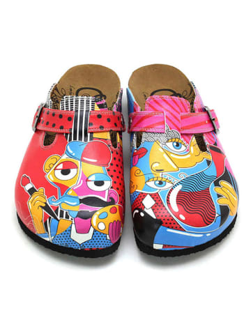 Calceo Clogs meerkleurig
