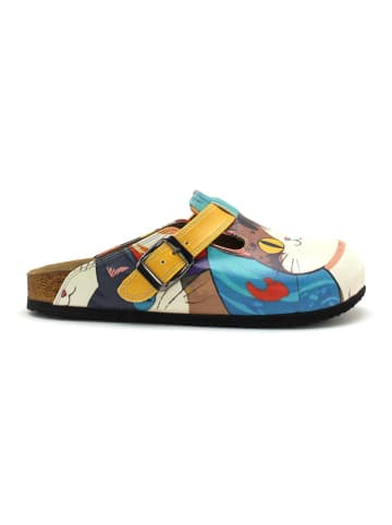 Calceo Clogs meerkleurig