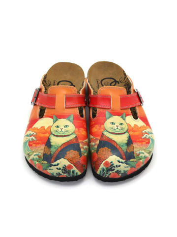 Calceo Clogs oranje