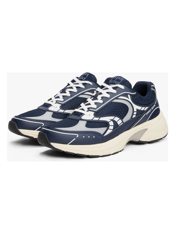 Tommy Hilfiger Shoes Skórzane sneakersy w kolorze granatowym