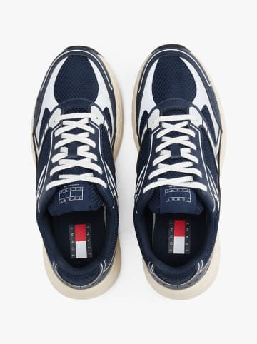 Tommy Hilfiger Shoes Leren sneakers donkerblauw