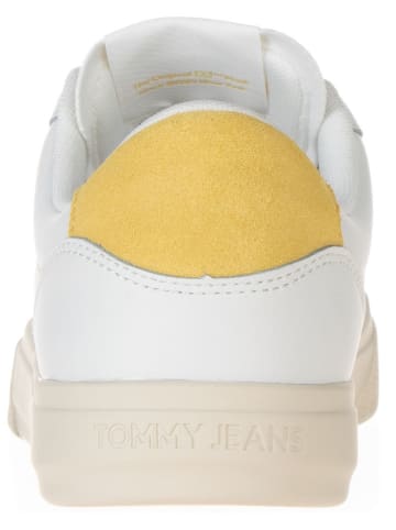 Tommy Hilfiger Shoes Skórzane sneakersy w kolorze białym