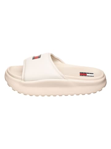 Tommy Hilfiger Shoes Klapki w kolorze kremowym