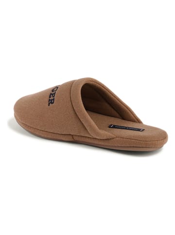 Tommy Hilfiger Shoes Kapcie w kolorze jasnobrązowym