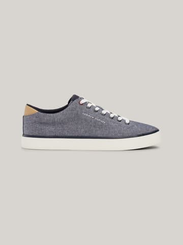 Tommy Hilfiger Shoes Leder-Sneakers in Blau
