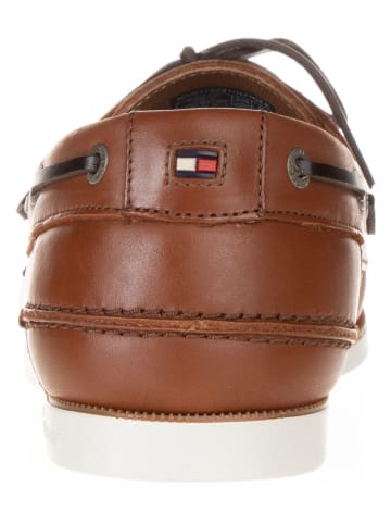 Tommy Hilfiger Shoes Leder-Mokassins in Hellbraun