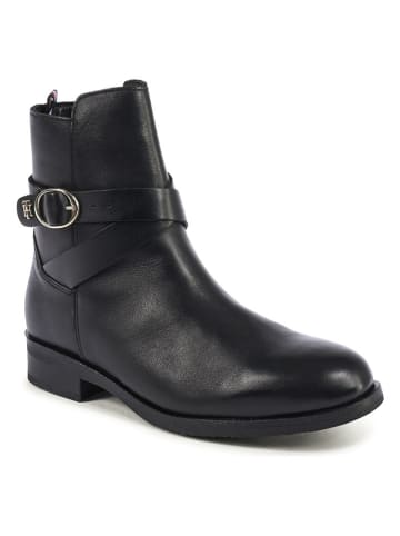 Tommy Hilfiger Shoes Leren boots zwart