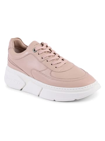 Tommy Hilfiger Shoes Leder-Sneakers in Rosa