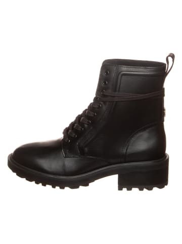 Tommy Hilfiger Shoes Leder-Boots in Schwarz