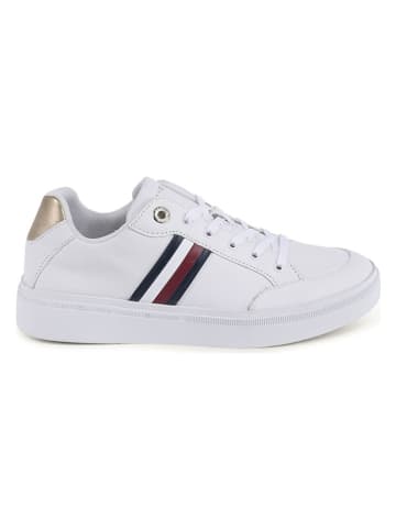 Tommy Hilfiger Shoes Leren sneakers wit