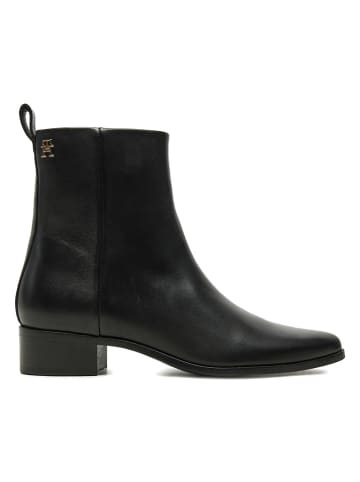 Tommy Hilfiger Shoes Leren boots zwart