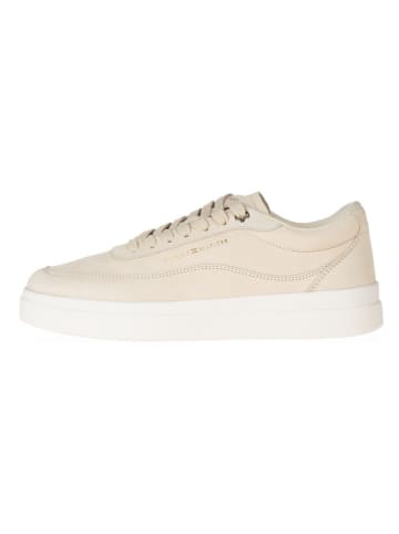 Tommy Hilfiger Shoes Leren sneakers beige
