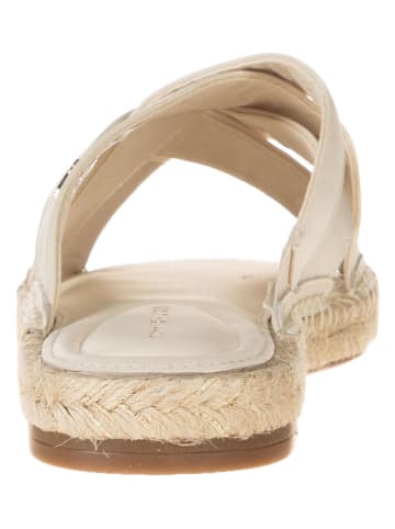 Tommy Hilfiger Shoes Klapki w kolorze kremowym