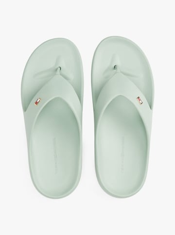 Tommy Hilfiger Shoes Teenslippers mintgroen