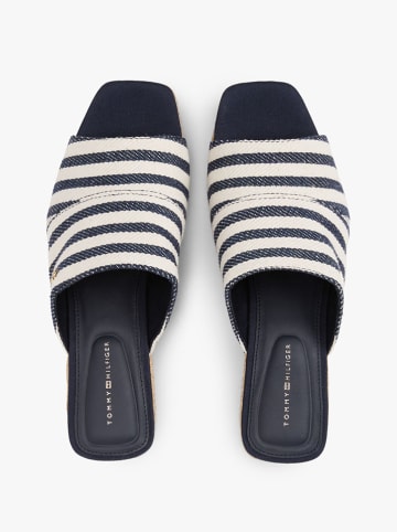 Tommy Hilfiger Shoes Sleehakinstappers donkerblauw/wit