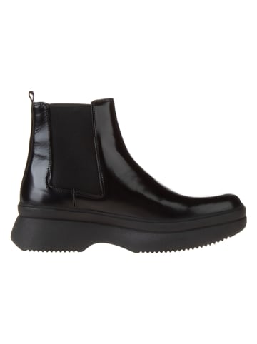 Calvin Klein Leren chelseaboots zwart