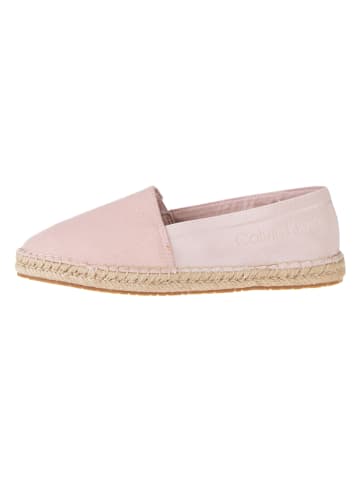 Calvin Klein Espadrilles lichtroze