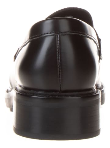 Calvin Klein Leren mocassins zwart