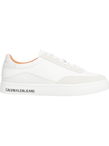 Calvin Klein Sneakersy w kolorze kremowo-białym