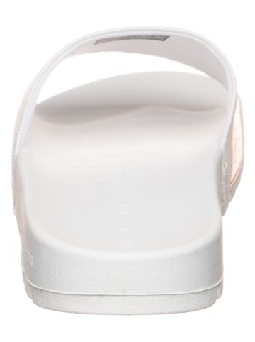 Calvin Klein Slippers oranje/wit