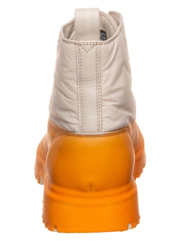 Calvin Klein Leren boots oranje/beige