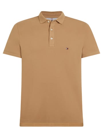 Tommy Hilfiger Koszulka polo w kolorze jasnobrązowym
