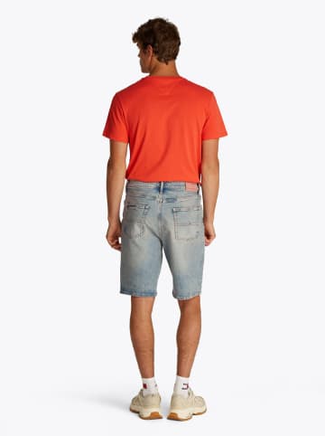 Tommy Hilfiger Bermudy dżinsowe w kolorze błękitnym